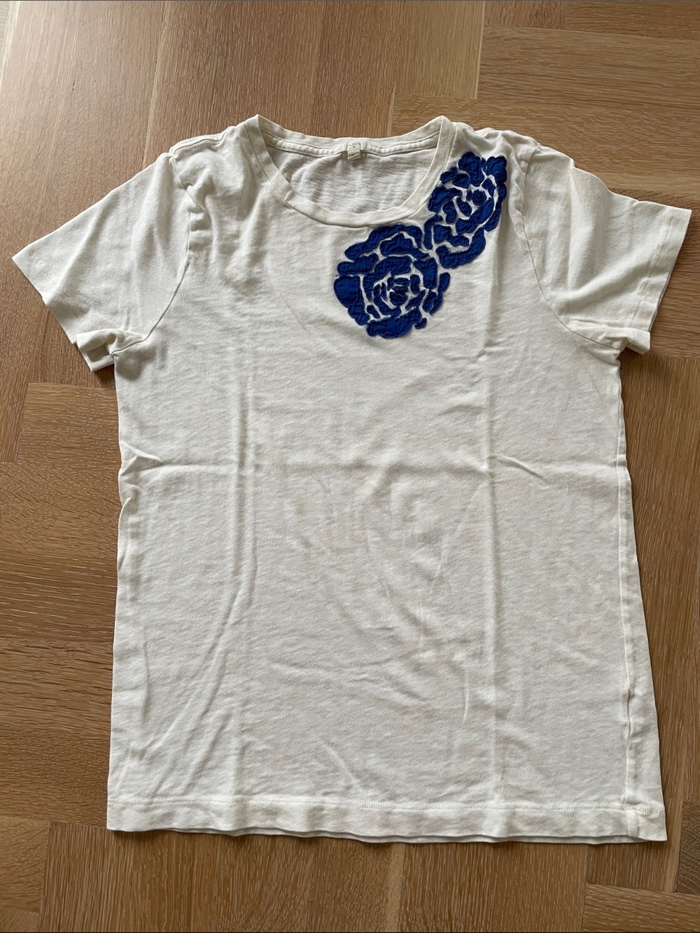 J. Crew Factory embellished tshirt size large
